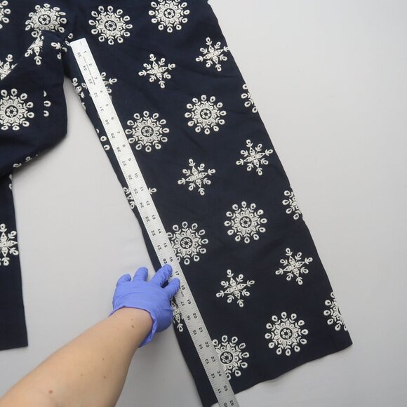 Zara Contrast Embroidered Culottes ZW Collection Size XS - Picture 11 of 14